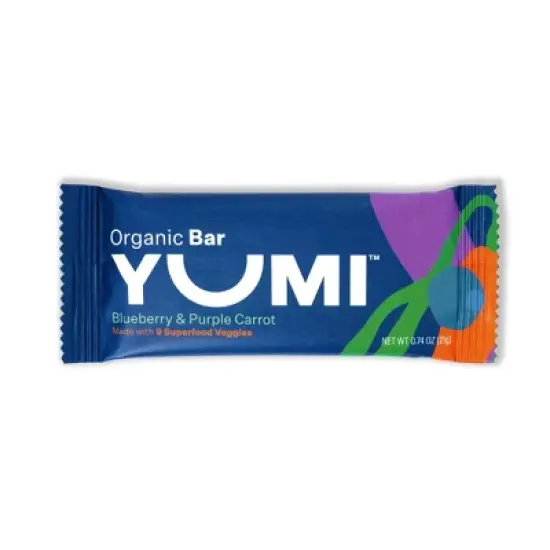 YUMI Organic Blueberry & Purple Carrot Baby Snack Bars - 3.7oz/5ct image {4}