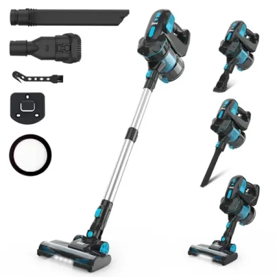 INSE V770 Cordless Vacuum Cleaner 12KPA Suction Power for Harwood Floor Cleaning image {7}