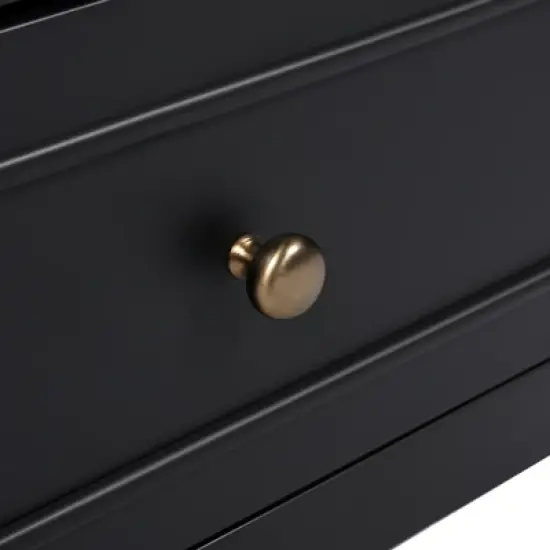 Modern Bathroom Vanity with Ceramic Sink, Bathroom Cabinet with Drawers, Solid Acacia Wood Frame and MDF Board - ModernLuxe image {12}