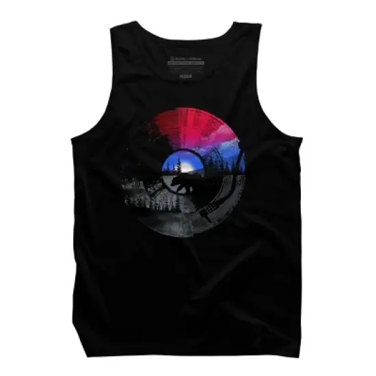 Men's Design By Humans Sound of Wilderness By clingcling Tank Top image {2}