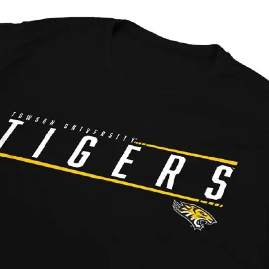 Men's Campus Lab Towson University Sleek Collegiate Men's Sport Active T-Shirt image {4}
