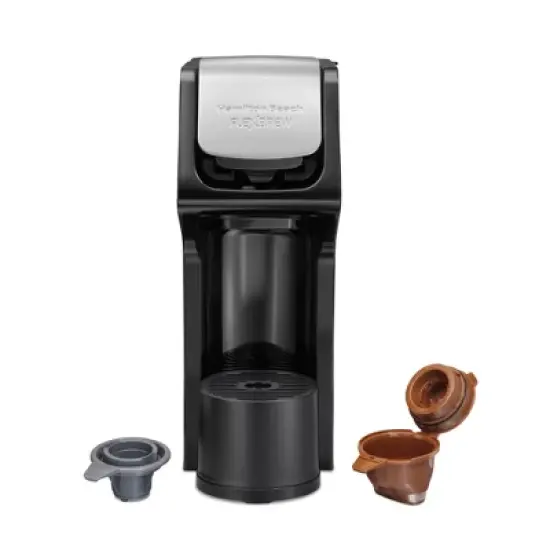 Hamilton Beach FlexBrew Single-Serve Coffee Maker - 49900: K-Cup & Ground Coffee Compatible, 10 oz Capacity, 1400W, Black image {6}