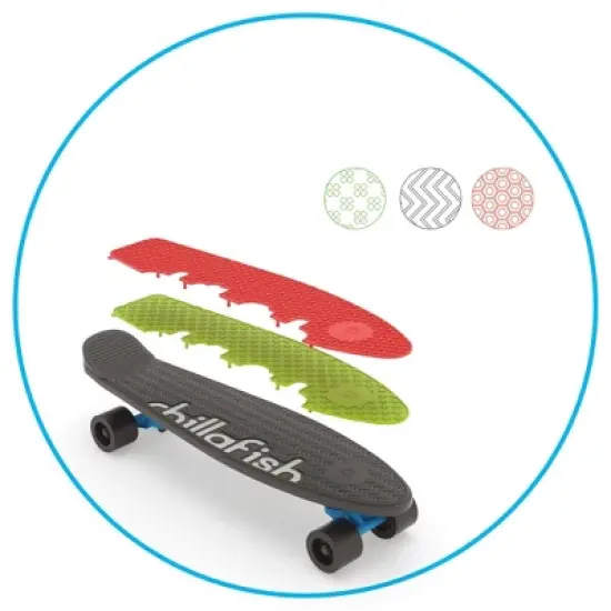 Chillafish Skatie Customizable Skateboard image {1}