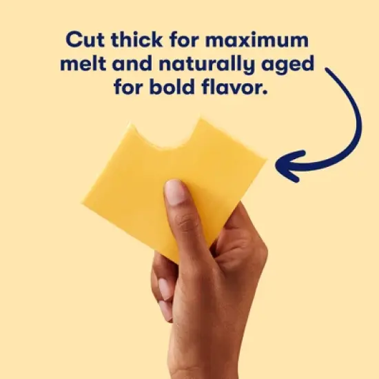 Tillamook Farmstyle Sharp Cheddar Cheese Slices - 8oz/9 slices image {2}