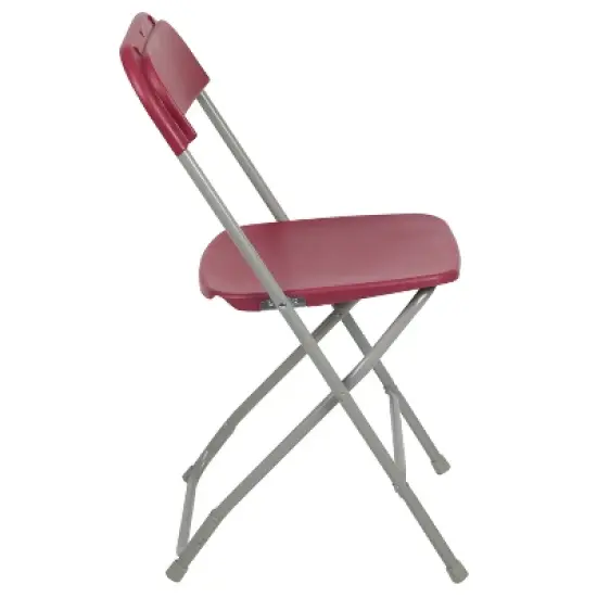 Flash Furniture Hercules&trade; Series Plastic Folding Chair - 2 Pack 650LB Weight Capacity image {2}
