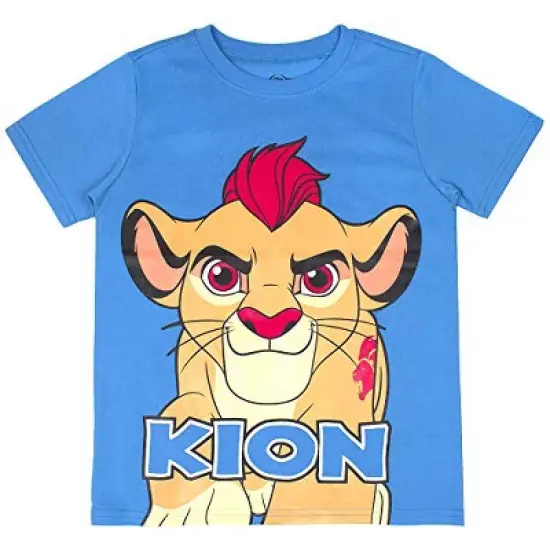 Disney Boy's 3-Pack Graphic Tee Variety |Cars, Incredibles, Simba, Kion, Maui, Mickey Mouse, Muppets, Toy Story, Puppy Dog Pals for Toddler image {3}