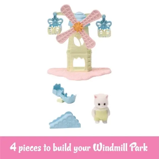 Calico Critters Baby Windmill Park, Dollhouse Playset with Figure image {1}