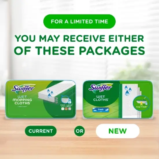 Swiffer Sweeper Wet Mopping Cloths Refills - Fresh Scent image {9}