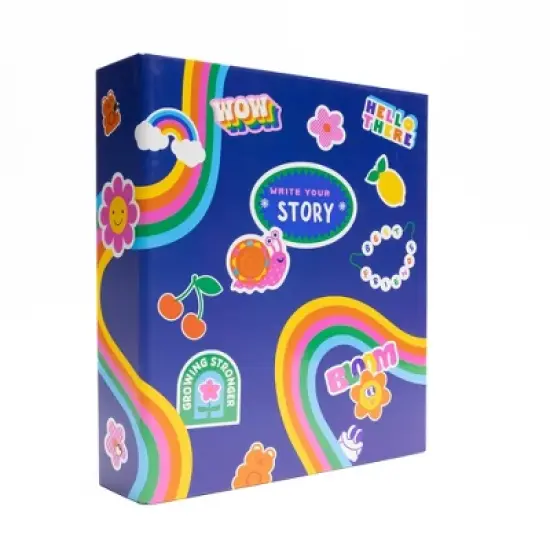 Continental Accessory Y2K Culture 2" 3 Paper Ring Binder Write Your Story image {5}