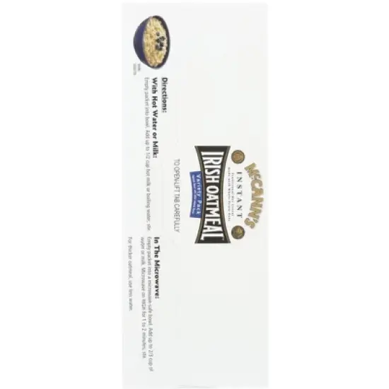 McCann's Instant Irish Oatmeal Variety Pack - Case of 12/12.73 oz image {3}