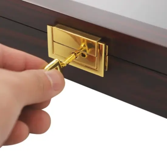 YIYIBYUS Knife Display Case Knife Case Box Storage for 8 Pocket Knives with Glass Window image {5}