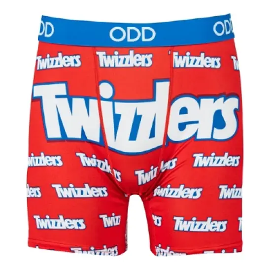 Odd Sox, Fun Boxer Briefs for Men, Reese's Peanut Butter Cups, Twizzler Logo Prints image {5}