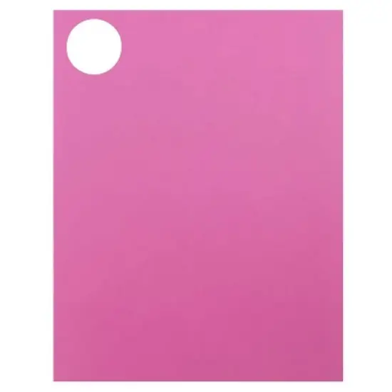 JAM Paper Circle Sticker Seals 1 2/3" 120ct - Pink image {1}