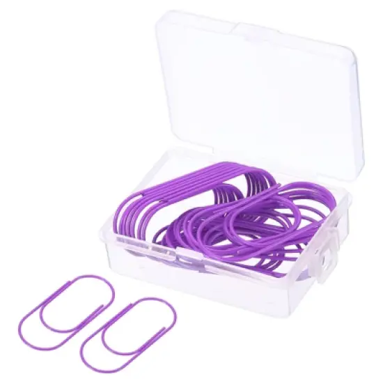 Unique Bargains Large Metal Prevent Tearing Pages Home Office Paper Clip 20 Pcs image {9}