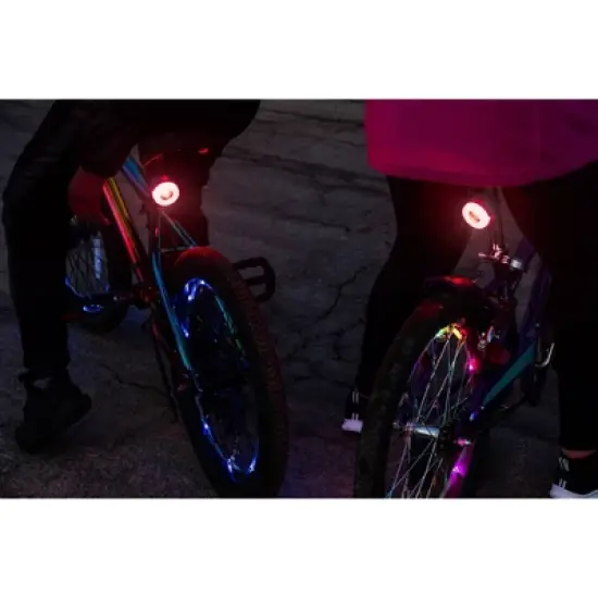 Brightz Ride LED - Flame: Silicone & ABS Bike Light, Handlebar & Seat Post Mount image {9}