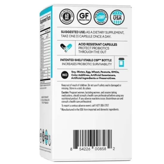 Physician's Choice 60 Billion Probiotic with Prebiotic Capsules image {3}