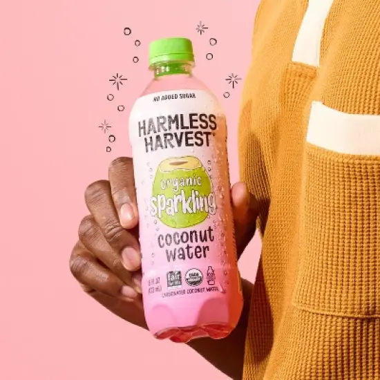 Harmless Harvest Sparkling Coconut Water - 16 fl oz image {1}