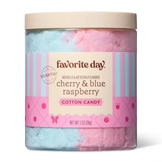 Cherry and Blue Raspberry Cotton Candy - 1oz - Favorite Day&trade; image {3}