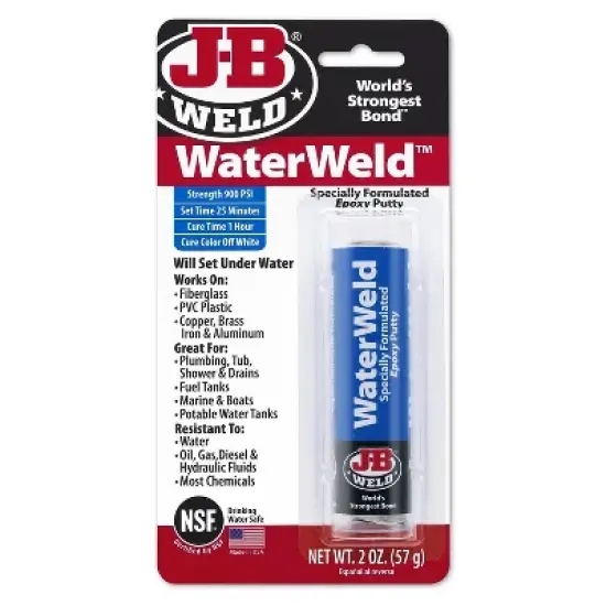 J-B WELD Water Weld Compound 3.2 oz 8277 image {2}