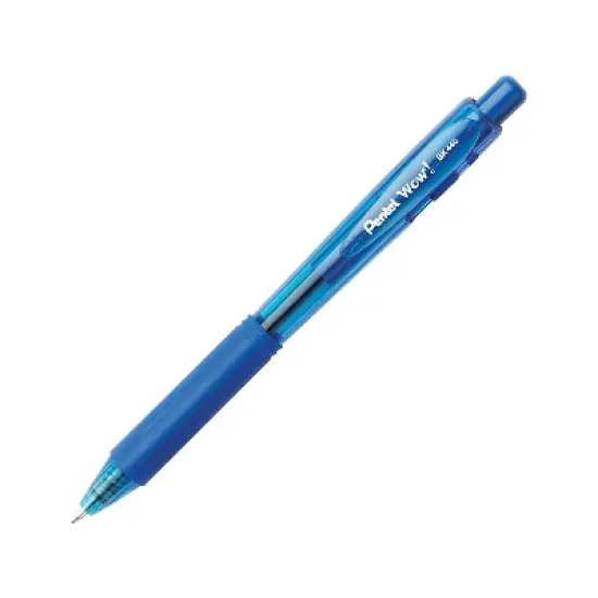 Pentel WOW! Retractable Ballpoint Pens Medium Point Blue Ink 712134 image {1}