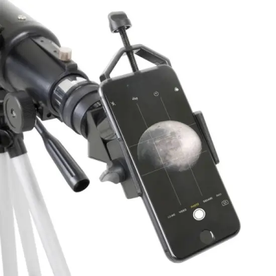 Celestron Travel Scope 50 Portable Telescope with Basic Smartphone Adapter - Black image {10}