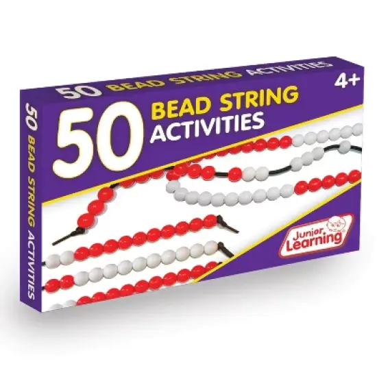 Junior Learning 50 Bead String Activities image {1}