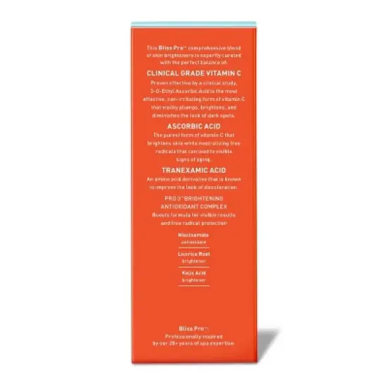 bliss Pro Multi-C Brightening Serum - 1 fl oz image {4}
