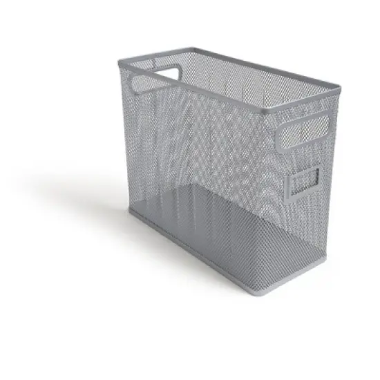 MyOfficeInnovations Wire Mesh File Organizer Silver (TR57551) 24402455 image {3}