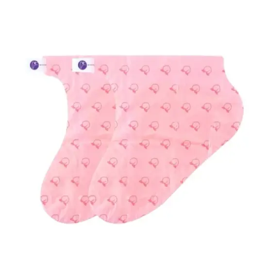 TONYMOLY I'm Lovely Peach Foot Mask - 3pk image {1}