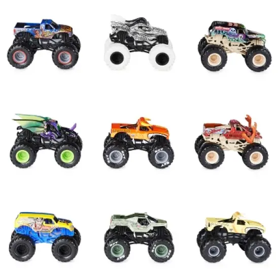 Monster Jam 1:64 Scale Monster Truck Diecast 9pk image {3}