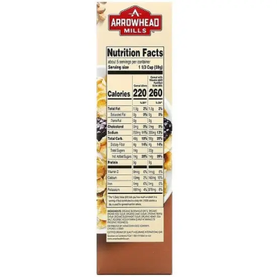 Arrowhead Mills Organic Maple Buckwheat Flakes 10 oz Pkg image {1}
