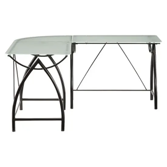 Newport L Shape Computer Desk - OSP Home Furnishings image {2}