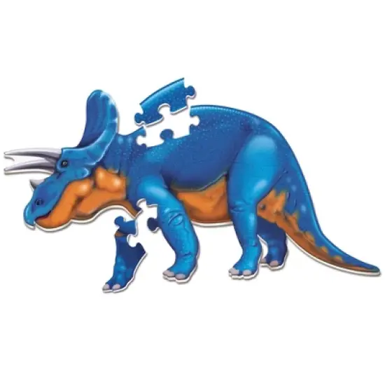 Learning Resources Jumbo Dinosaur: Triceratops Floor Puzzle - 20pc image {1}