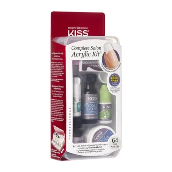 KISS Complete Salon Acrylic Kit - 2pk - 128ct image {2}