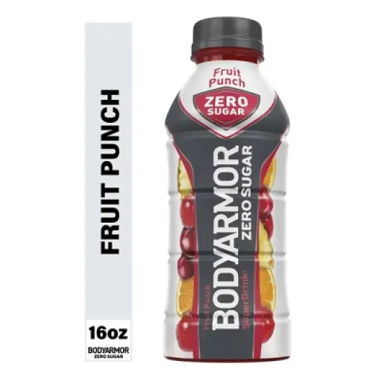 BODYARMOR ZERO Fruit Punch - 16 fl oz Bottle image {3}