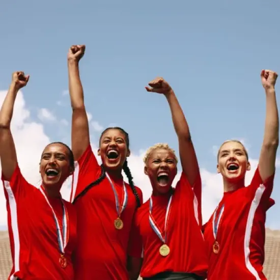 Unique Bargains Games Sports Competitions Zinc Alloy Embossed Design Award Medals 12 Pcs image {4}