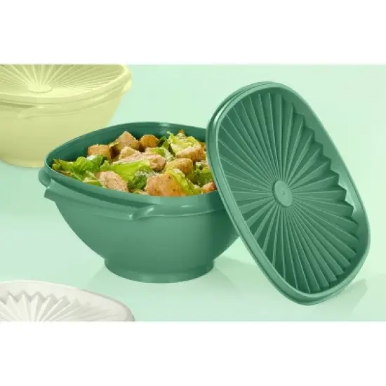 Tupperware 6pc (set of 3) Heritage Bowl Food Storage Container Set image {2}