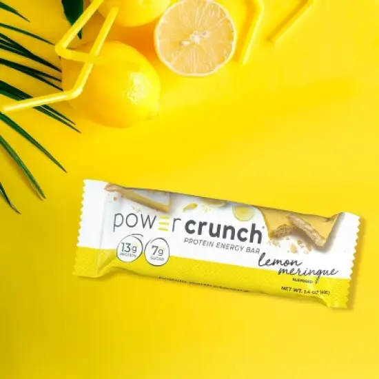 Power Crunch Energy Lemon Meringue Protein Bar - 5ct image {3}