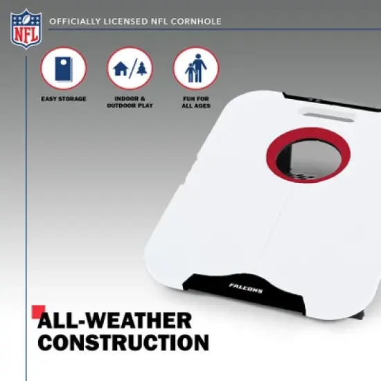 NFL Atlanta Falcons All-Weather Travel Cornhole Set image {2}