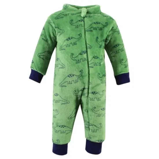 Hudson Baby Toddler Boys Plush Jumpsuits, Dinosaurs image {3}