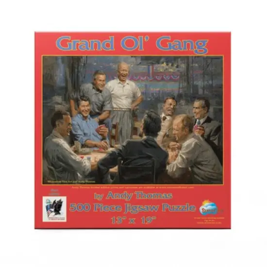 Sunsout Grand Ol' Gang 500 pc   Jigsaw Puzzle 19387 image {2}