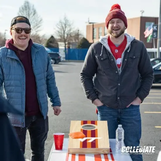 NCAA Virginia Tech Hokies 1'x2' Wood Cornhole Set image {6}