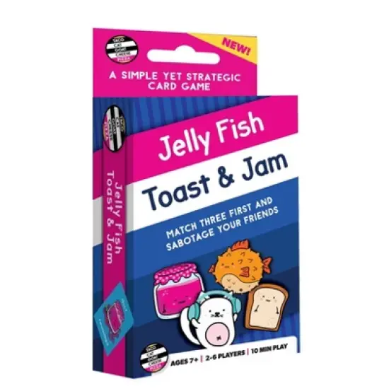 Dolphin Hat Games Jelly Fish Toast and Jam Card Game image {7}