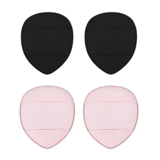 Unique Bargains Fingertip Powder Puff Beauty Makeup Tools 4 Pcs image {6}