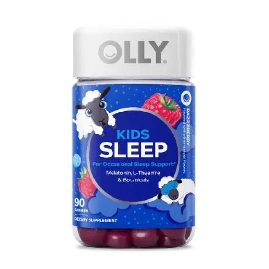 OLLY Kids Sleep Multivitamins Gummies - Razzzberry - 90ct image {8}