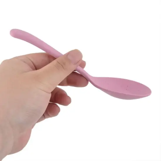 Unique Bargains Plastic Kitchen Restaurant Rice Soup Serving Spoon Scoop 16cm Length 10pcs image {3}