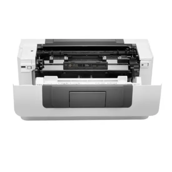 HP LaserJet Enterprise M406dn Laser Printer, Black And White Mobile Print Up to image {1}