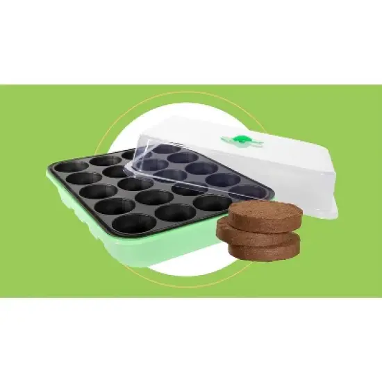 Window Garden 20 Cavity Seed Propagation Kits - 2 Pack image {1}