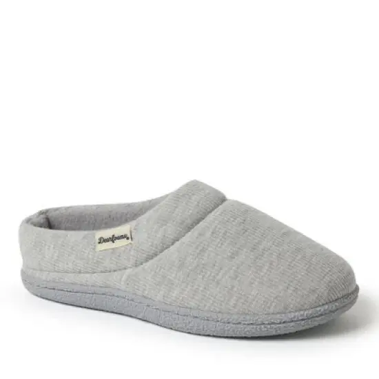 Dearfoams Women's Lacey Rib Knit Clog Slipper image {5}