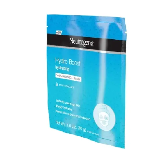 Neutrogena Hydro Boost Moisturizing Sheet Mask with Hyaluronic Acid for Dry Skin - 1 oz image {5}